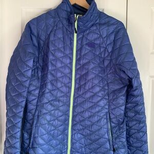 The North Face Women's Blue Puffer Jacket
